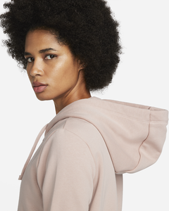 Sudadera con capucha y cremallera de algodón 100% para mujer, estilo urbano de invierno, con control de calidad de marca personalizada - Product Image 5