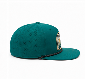 Gorra Snapback Personalizada de Alto Rendimiento con Perforaciones Láser, Visera Plana, para Golf, Béisbol, Moda Urbana - Product Image 3