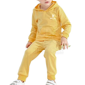 Chándal para niños de alta calidad, transpirable y cómodo, con lavado ácido, hecho en Pakistán, 100% algodón, de color sólido. - Product Image 4