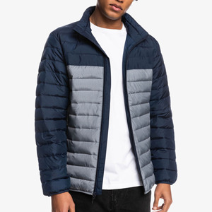 2025 Premium Quality New Fashion Wholesale <b>Warm</b> Winter Puffer <b>Jacket</b> Unisex Hooded Stand Collar Front Logo 100% Nylon Customized - Product Image 1