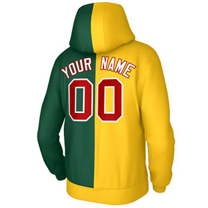 Sudadera con Capucha Personalizada para Hombre, con Cierre, Impermeable, de Invierno, de Algodón y Forro Polar, con Nombre y Número del Equipo, para Deportes y Uso Casual - Product Image 3