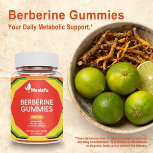 Meelefu OEM/ODM berberine อาหารเสริม gummies with ceylon Cinnamon Candy, ขมิ้น, แมกนีเซียม, โครเมียมสำหรับพลังงานและสุขภาพ - Product Image 3