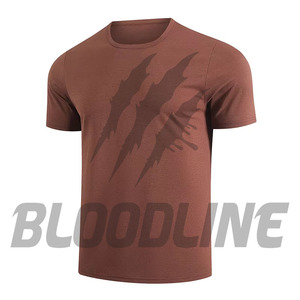 T-shirt en tricot à manches courtes pour homme, couleur unie, coupe décontractée, gris, bleu, marron, noir - Product Image 2