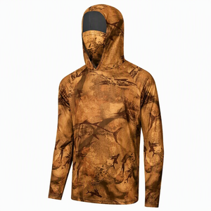 Maillot de pêche personnalisé pour homme 100 % polyester imprimé par sublimation, à manches longues, pour tournoi de pêche au bar, respirant et à séchage rapide - Product Image 5