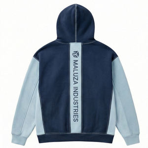 Sudadera Extra Grande Aura Recovery Premium MALUZA INDUSTRIES, Estilo Urbano Invernal, 100% Algodón Felpa, Ecológica, Resistente al Viento - Product Image 3