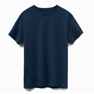 T-shirt personnalisable en coton tricoté 100 % respirant et à séchage rapide pour homme, motif uni, haute qualité, le plus vendu - Product Image 1