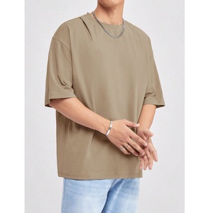 เสื้อยืดคอกลมแขนสั้นลำลองสำหรับผู้ชาย รุ่นใหม่ปี 2026 ผ้าฝ้ายใส่สบายสำหรับฤดูร้อน ส่งออกจากบังกลาเทศ - Product Image 5