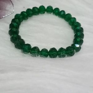Bracelet en perles de résine mignonnes, fait à la main, élastique, bijoux de mode, cadeau pour femmes et filles - Product Image 2