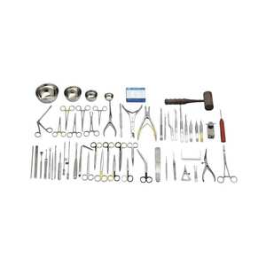 Juego de 85 Piezas de Instrumentos Alemánicos para Rinoplastia, Kit Quirúrgico de Cirugía Plástica Nasal, de Acero Inoxidable Ecológico, Portátil, para Animales - Product Image 1