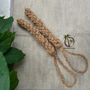 Jouets à mâcher pour chiens écologiques en corde de coco, indestructibles, durables, pour le nettoyage dentaire et l'entraînement des animaux de compagnie, promotionnels - Forme de carotte - Product Image 4