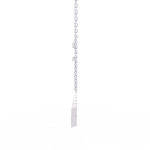 Pendentif en diamants cultivés en laboratoire certifié Igi, symétrie: excellent pendentif diamant glamour avec chaîne - Product Image 4