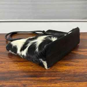Elegante Bolso Tote de Moda para Mujer, Multifuncional, de Verano, en Cuero Genuino con Pelo de Vaca, LHTB-0067 - Product Image 4
