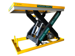 Table élévatrice à ciseaux hydraulique électrique robuste de 1 tonne nouvelle garantie de 1 an pour mécanicien de moteur d'empileur électrique piétonnier - Product Image 4