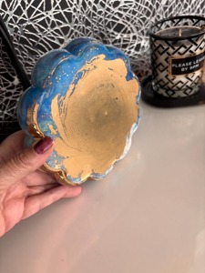 Craft Exim Handcrafted <b>Epoxy</b> <b>Resin</b> Bowl Party Decorative Serving Organizer Gift Home <b>Table</b> Centerpiece Customizable Eco Friendly - Product Image 4