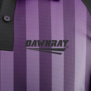 Men's Sublimated Polo <b>Shirt</b> Short Sleeve Moisture Wicking Regular Fit Geometric Print - Product Image 4