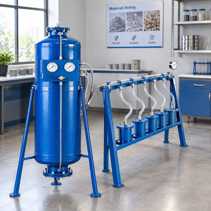 Probador Avanzado de Permeabilidad al Agua para Mortero y Materiales de Cemento |   Aparato de Flujo de Presión Hidráulica para Unidad de Pruebas de Construcción - Product Image 2
