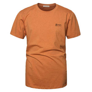 Camiseta de Verano para Hombre, Diseño 2026, Algodón y Poliéster, Venta al Por Mayor, Logotipo Personalizado - Product Image 1