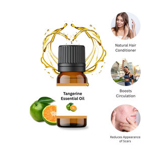 Compre al por Mayor Aceite Esencial de Mandarina 100% Puro y Natural, Grado Cosmético, Orgánico, Prensado en Frío, Revitalizador de Piel - Product Image 3