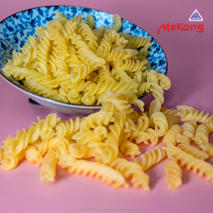 Vietnam White Rice Macaroni 200g Spiral Shape Rice <b>Pasta</b> HACCP OEM ODM Bulk Supply Manufacturer - Product Image 3