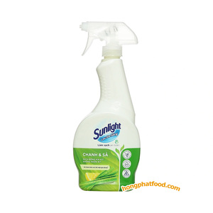 Eco-Friendly Lemon & Lemongrass Multi-Surface <b>Detergent</b> Spray 500ml Household Kitchen & Glass Cleaning Liquid - Product Image 1