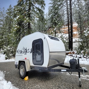 รถบ้าน Teardrop Campers 4x4 ระบบกันสะเทือนอิสระ น้ำหนักเบา พับเก็บได้ กันน้ำ ขนาดเล็ก ขยายได้ สำหรับ 4 คน ขาย - Product Image 6