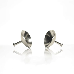 Protector Ocular Manual de Acero Inoxidable, Reutilizable, 29 mm x 21 mm, 1 Pieza, Protección de Grado Quirúrgico para la Seguridad Ocular - Product Image 3