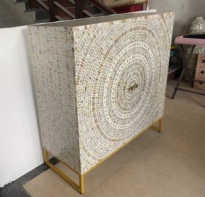 Mayorista de alta calidad Superventas Natural Madre de perla Panel de madera moderno Gabinete de sala de estar de Vietnam - Product Image 3