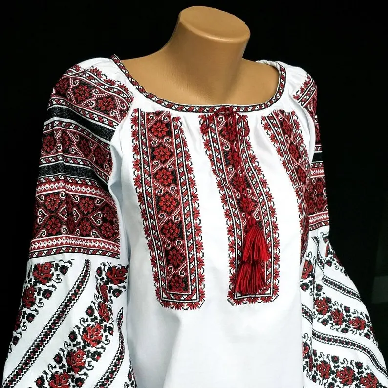 अद्वितीय डिजाइन थोक उत्तम दर्जे का शीर्ष आरामदायक देवियों लंबी आस्तीन trending शर्ट कपड़े बैगी विंटेज ब्लाउज