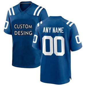 Camiseta sublimada de fútbol americano para hombre, fabricación OEM, camiseta de fútbol americano con logotipo personalizado para hombre y mujer - Product Image 4