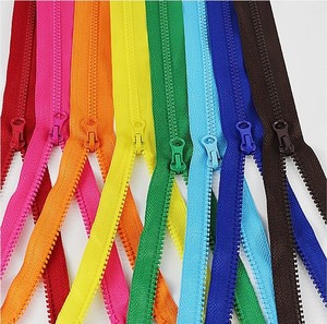 Manufacturers Direct Price Custom <b>Zipper</b> Open End Plastic Resin <b>Zipper</b> for Clothing Home Textile - Product Image 2