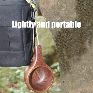 Handmade Kuksa <b>Cup</b> Budget Friendly Wooden Mug for Coffee Tea Outdoor <b>Camping</b> and Travel Use By M/S SHAAD HANDICRAFTS - Product Image 4