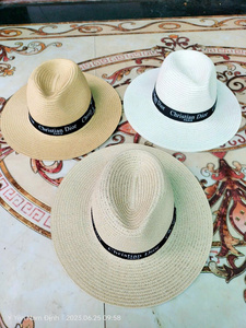 Handcrafted Seagrass <b>Hat</b> Natural Fiber Woven Beach <b>Hat</b> <b>Summer</b> Sun <b>Hat</b> for Women Resort Wholesale Vietnam Export - Product Image 3