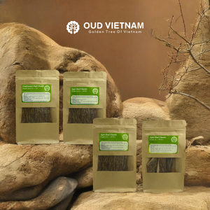 Échantillon et kit d'essai pour acheteurs de bois d'agar du Vietnam - Vente en gros AAA Plus B11-EN-017 - Encens 100% naturel en bois, parfum bois de santal - Product Image 1