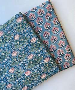 Tissu 100 % coton imprimé à la main, doux et naturel, vendu au mètre, prix usine, fournisseur - Nouvelle collection en promotion - Product Image 1