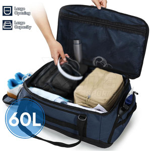 Premium Quality Durable Fabric Multi-Use Convertible <b>Backpack</b> Duffel Zipper Waterproof for Gym Travel Sports <b>Training</b> Use - Product Image 4