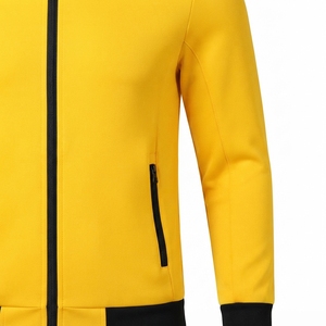Vêtements de sport décontractés, coupe classique, couleur unie, respirant, en polyester, pour l'automne, taille confortable, vêtements athlétiques décontractés, coupe classique, usage quotidien - Product Image 4