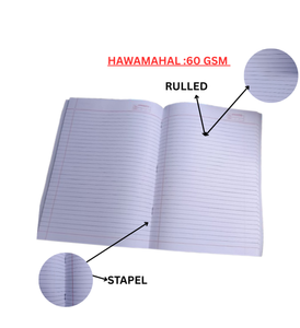 Cahier d'étudiant A4 Hawamahal 144 pages 60 GSM Papier ligné Couverture éléphant Papeterie scolaire - Product Image 5