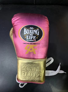 Canelo No Boxing No Life Mexican Style Genuine Leather MMA Boxing Gloves Professional Sparring Training Gloves Non-Slip Stretch - Product Image 2