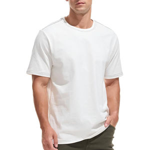 T-shirt surdimensionné sans manches personnalisé et lavable, 100 % coton, séchage rapide, 320 g, effet vintage délavé, grande taille pour homme - Product Image 4