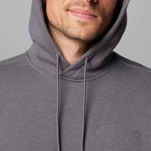 Sudadera con Capucha Gris Carbón para Hombre, Sudadera de Algodón Grueso Premium, Estilo Casual Minimalista, Ropa de Calle, Moda Cálida para Invierno - Product Image 4