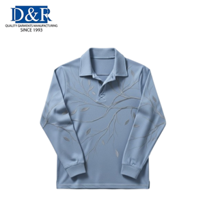 Camiseta Casual para Hombre, Diseño Moderno, Estilo Urbano, Teñida, con Detalles de Costuras en Contraste, Algodón, Marca OEM de Malasia, Superventas - Product Image 1