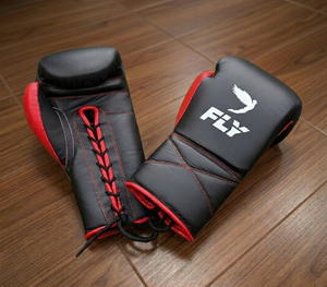 Ensemble de boxe MMA Fly SuperLace |   Équipement de boxe personnalisable en cuir de vachette véritable : protège-nez, protège-tête et protège-pénis - Product Image 5