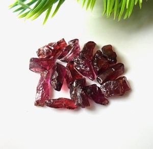 <b>Raw</b> Garnet <b>Crystal</b> Sticks Natural Mozambique Garnet Rough Gemstone Jewelry Making Loose Stone Bulk Wholesale Supplier - Product Image 3