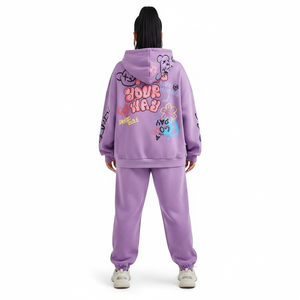 ชุดวอร์มลำลองสำหรับผู้หญิง แบบสลิมฟิต สั่งตัดได้ ขายดี ชุดวอร์มสั่งทำสำหรับผู้หญิง - Product Image 2