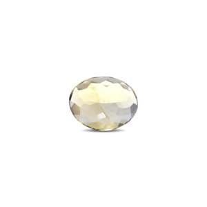 Natural Cat's Eye Citrine Loose Gemstone-6.55 Carat 4mm Yellow Certified Wholesale - Product Image 2