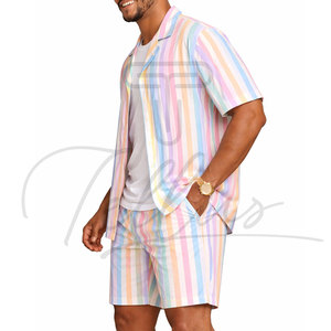 Camisas de Verano para Hombre, Estilo Nuevo, Corte Regular, para Vacaciones, Cómodas, Transpirables, Estampadas, de Poliéster/Algodón, Gran Venta - Product Image 5