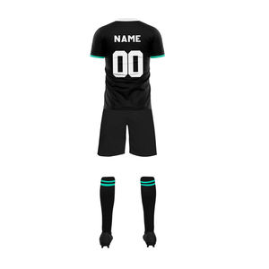 Custom Sublimation Soccer Uniform Set Breathable Quick Dry Football Jersey Shorts <b>Socks</b> Training Team Wear for Men Youth Kids - Product Image 4