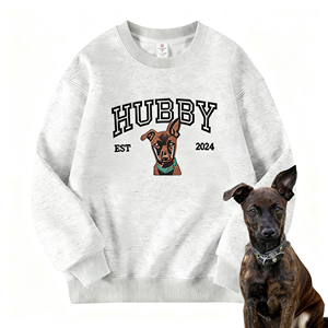 Personnalisé Brodé Cavalier King <span class=keywords><strong>Charles</strong></span> Spaniel Sweat À Capuche Hiver Automne 3D Motif Tissé Tissu Avant Badge Nom - Product Image 4