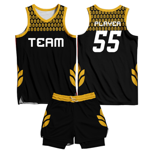 Uniforme de Baloncesto Personalizado de Alta Calidad – Camiseta y Pantalones Cortos Sublimados 100% Poliéster - Product Image 4