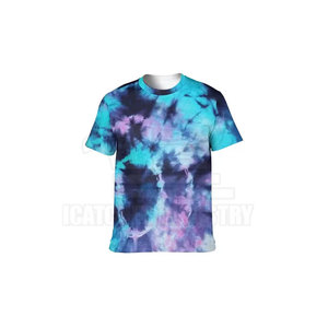 Camiseta de Hombre Tie Dye Personalizada de Alta Calidad con Logotipo Personalizado, 100% Algodón, Diseño de Moda en Tela Personalizada - Product Image 4